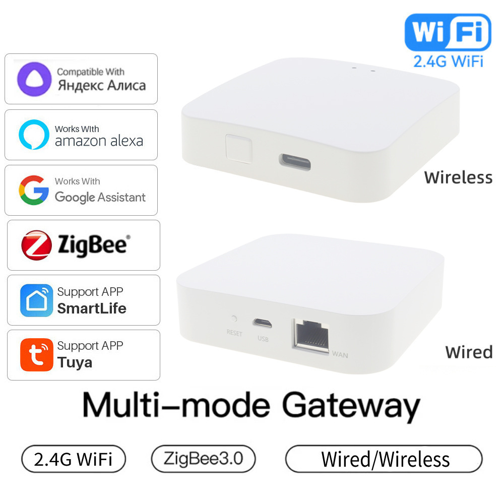 Smart Home Hub Matter - Wireless Multi-mode Smart Gateway ZigBee Bluetooth