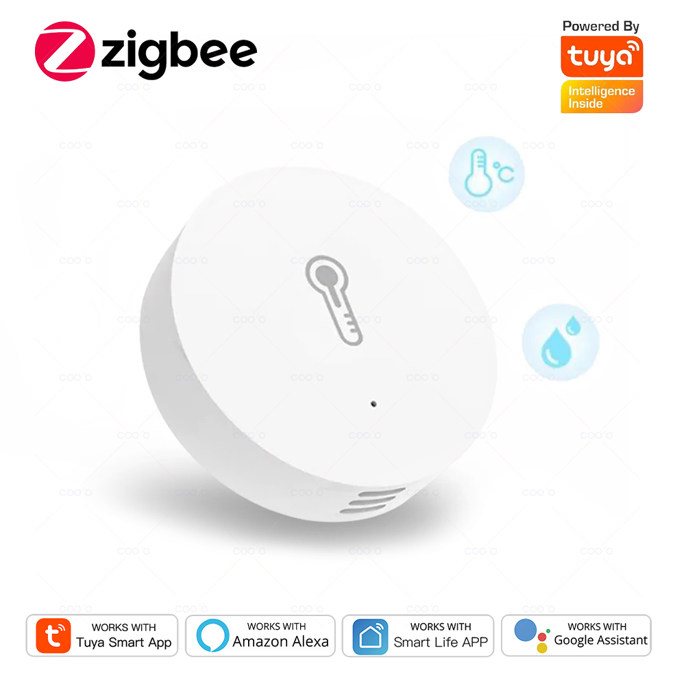 Smart Home Furniture - Tuya Smart Zigbee Temperature And Humidity