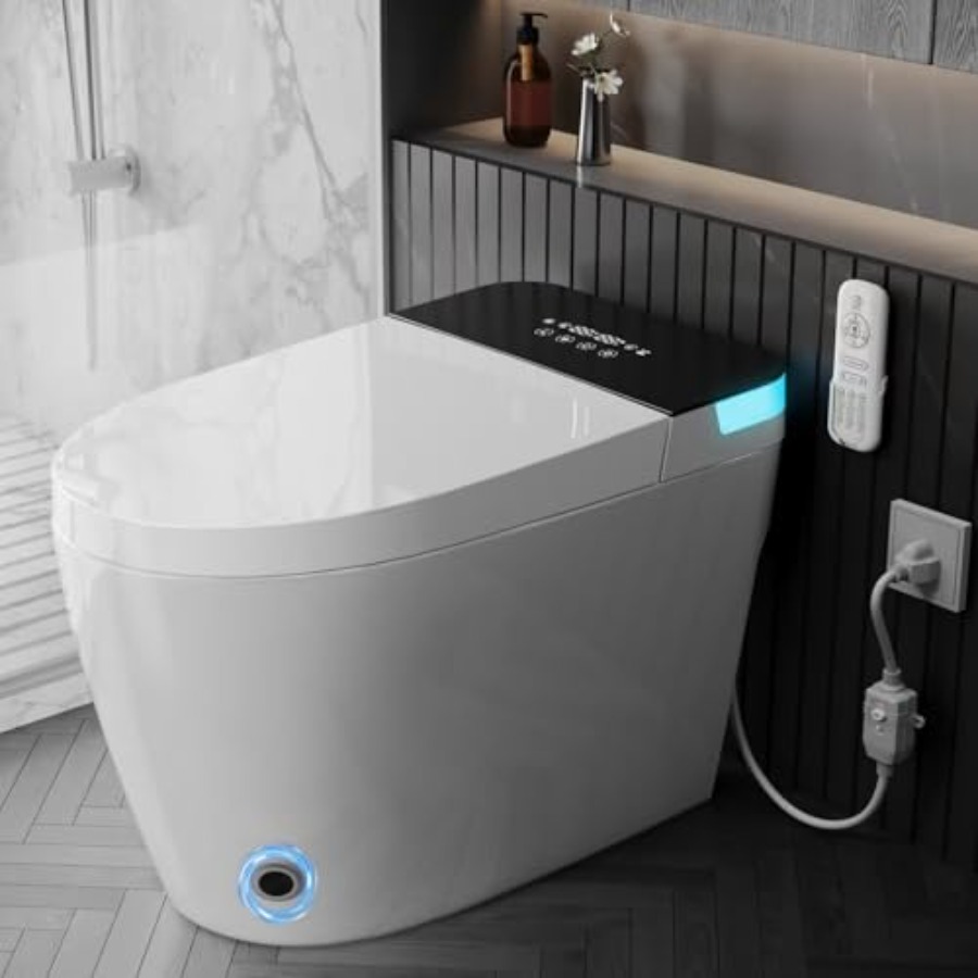 Smart Home Remote Control - Bathroom smart toilet with heated seat,