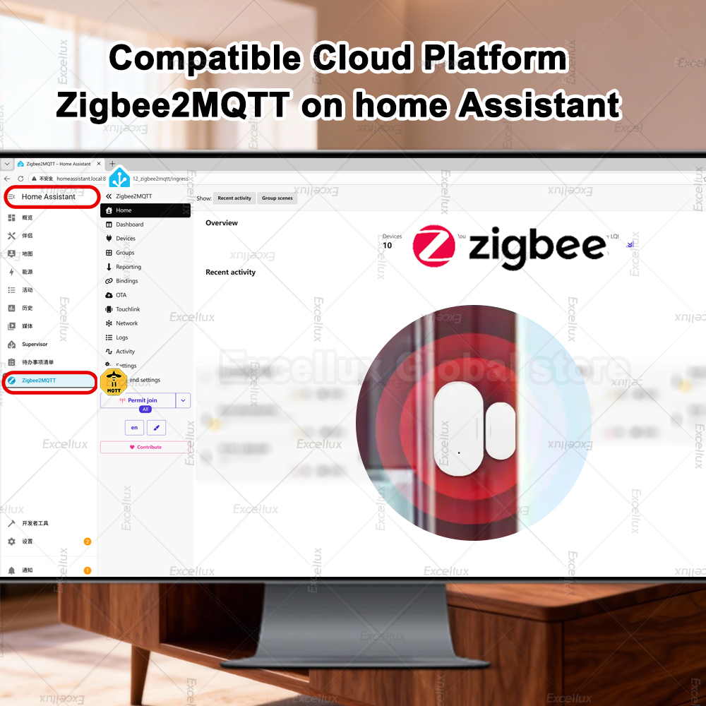 Zigbee 3.0 Door Window Sensor  - Smart Home Security avis et prix