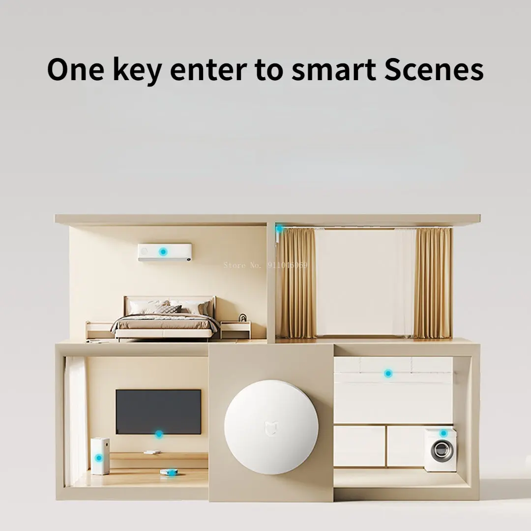 Xiaomi Wireless Switch Bluetoo - Smart Home Hub Xiaomi avis et prix