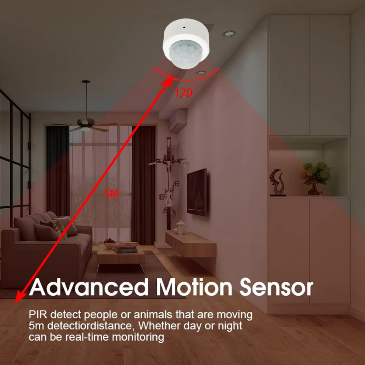 Zigbee PIR Motion Sensor Human - Smart Home Wiser avis et prix