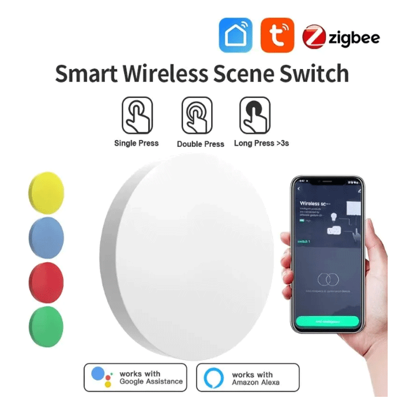 Tuya ZigBee Smart Wireless But - Smart Home Button avis et prix