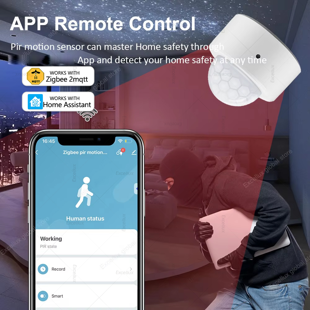 ZigBee PIR Motion Sensor Mini  - Smart Home Security avis et prix