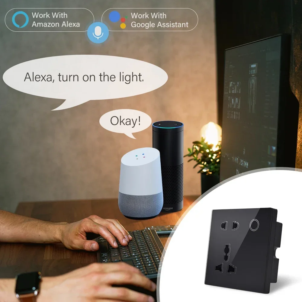 Customized Smart WiFi Wall Soc - Smart Home Web avis et prix