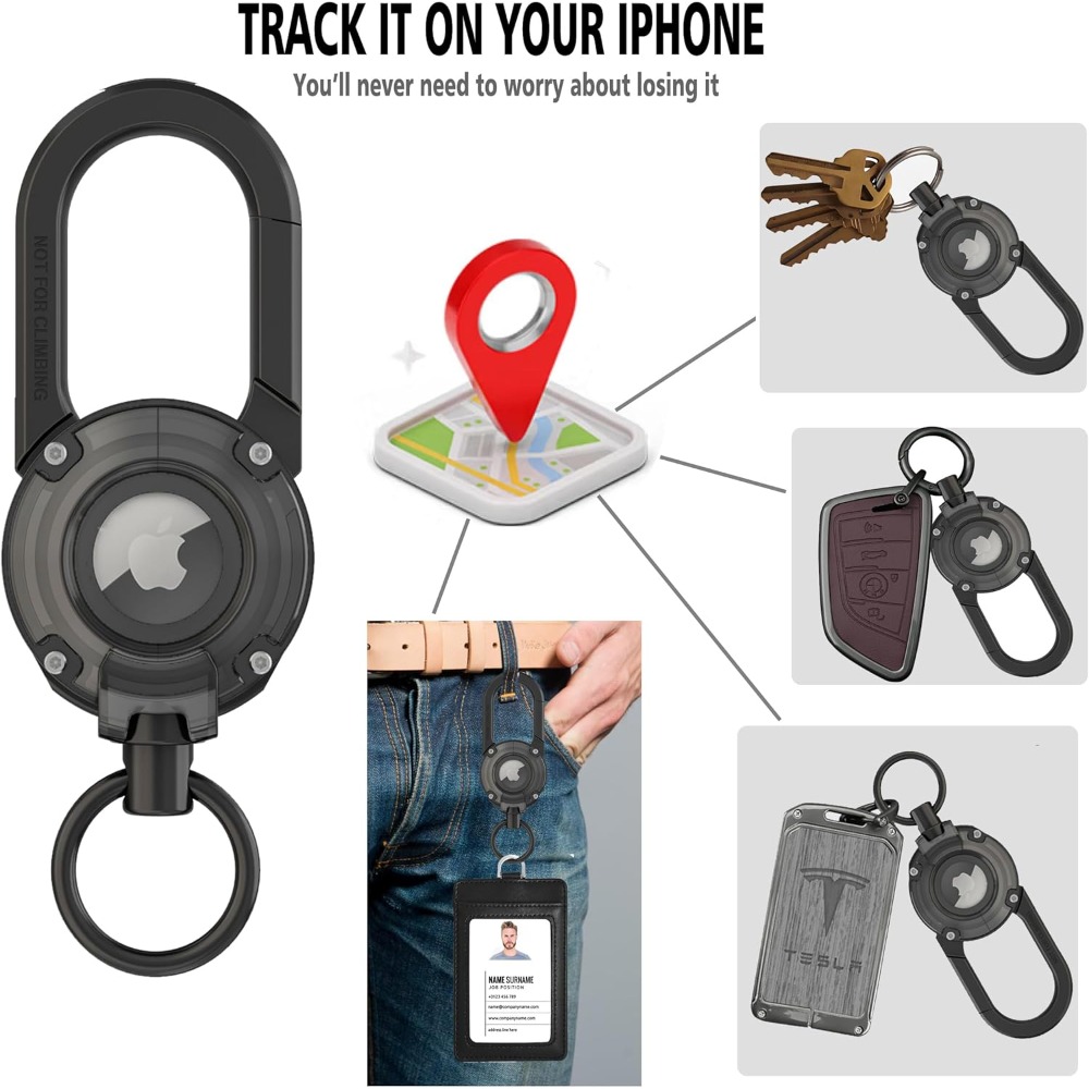 For AirTag Holder Keychain,All - Smart Home Hub Matter avis et prix