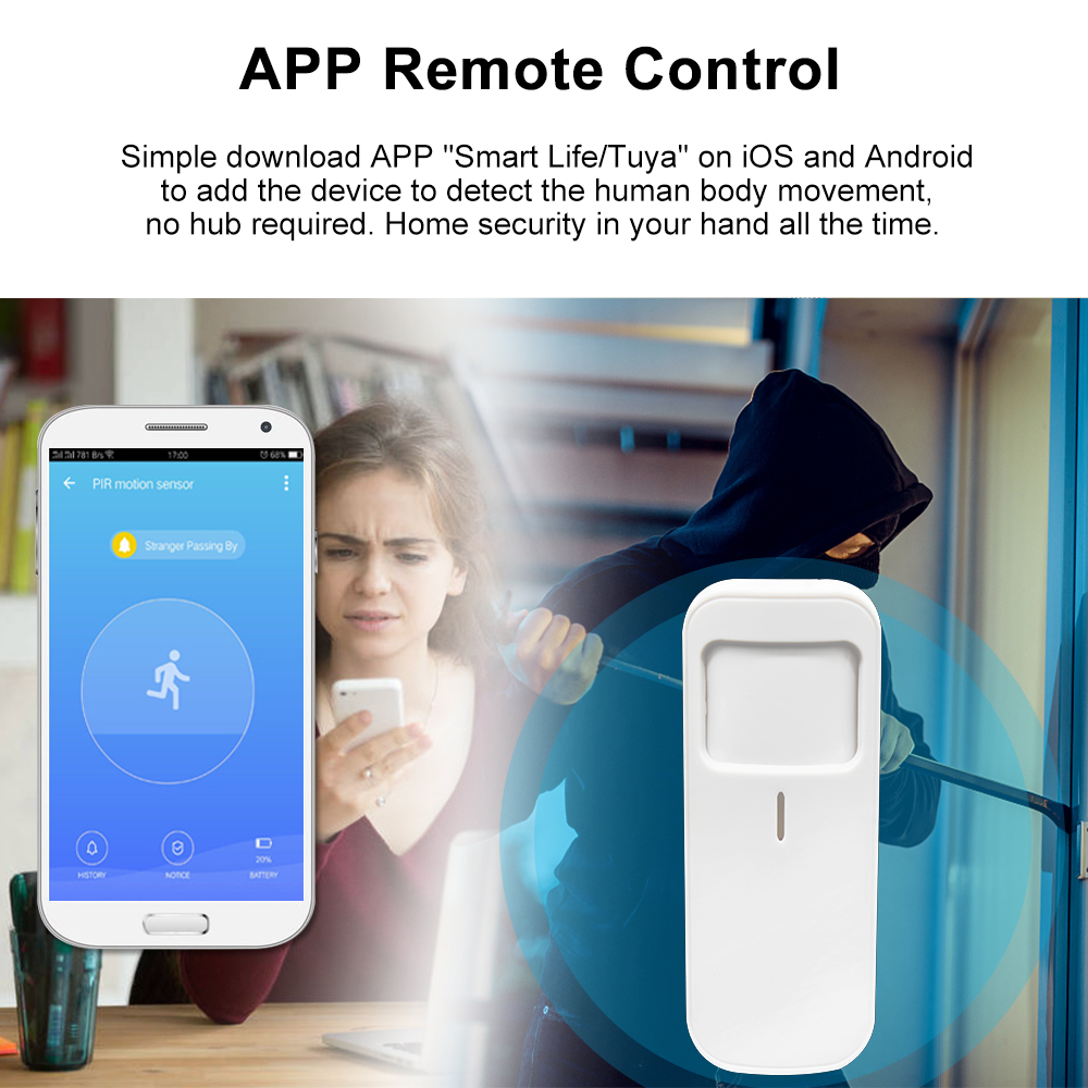 Tuya Smart WiFi Infrared Motio - Smart Home Wiser avis et prix