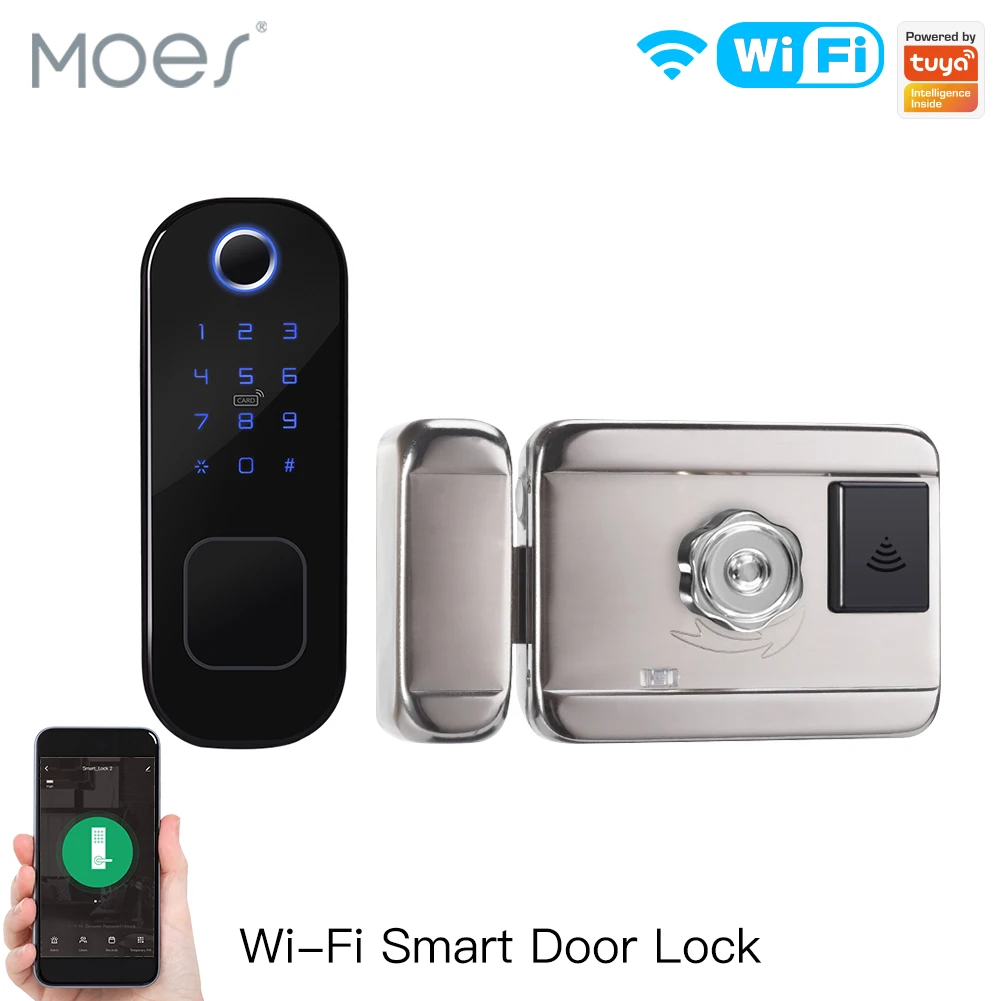 MOES WiFi Tuya Smart Lock Door - Smart Home Door Lock avis et prix