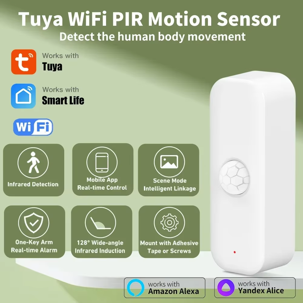 Tuya WiFI PIR Motion Sensor Sm - Smart Home Web avis et prix