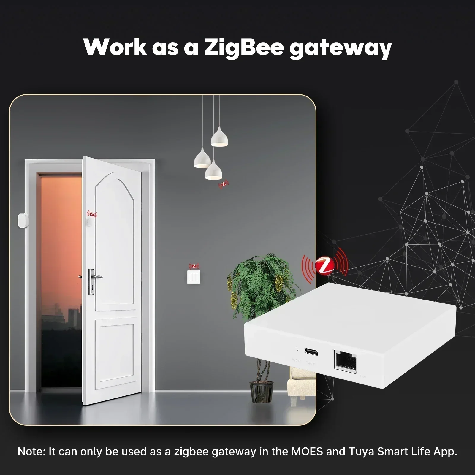 MOES Tuya Zigbee Matter Thread - Smart Home Hub Matter avis et prix