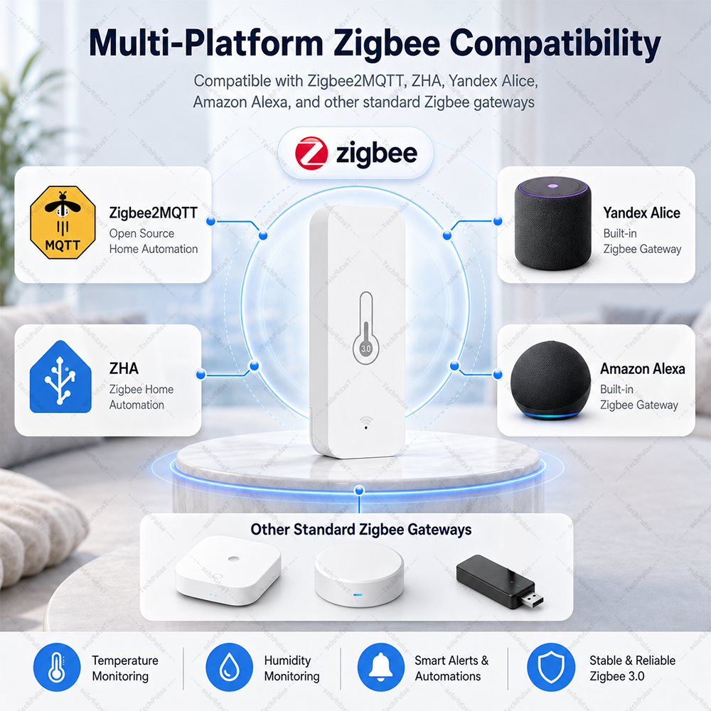 Zigbee 3.0 Temperature and Hum - Smart Home Improvement avis et prix