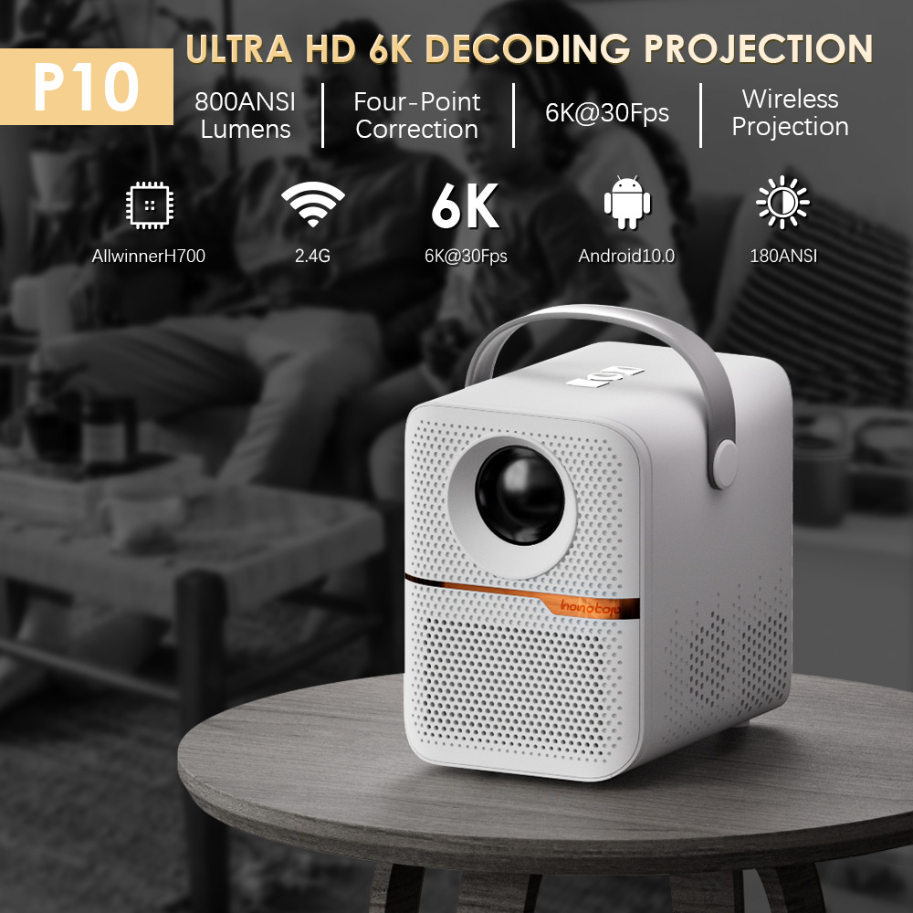 P10 Smart Mini Projector 300AN - Smart Home X10 avis et prix
