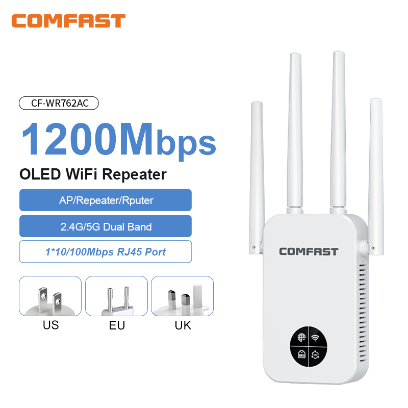 COMFAST 1200Mbps Wifi Repetido - Smart Home X10 avis et prix