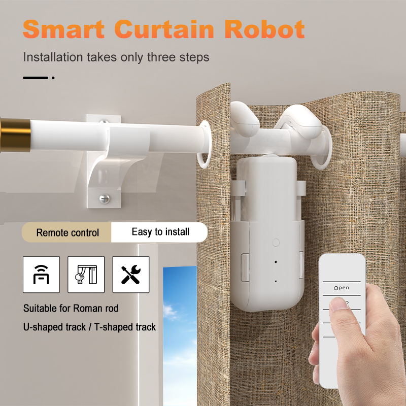 Smart Curtain Motor with Remot - Smart Home Remote Control avis et prix