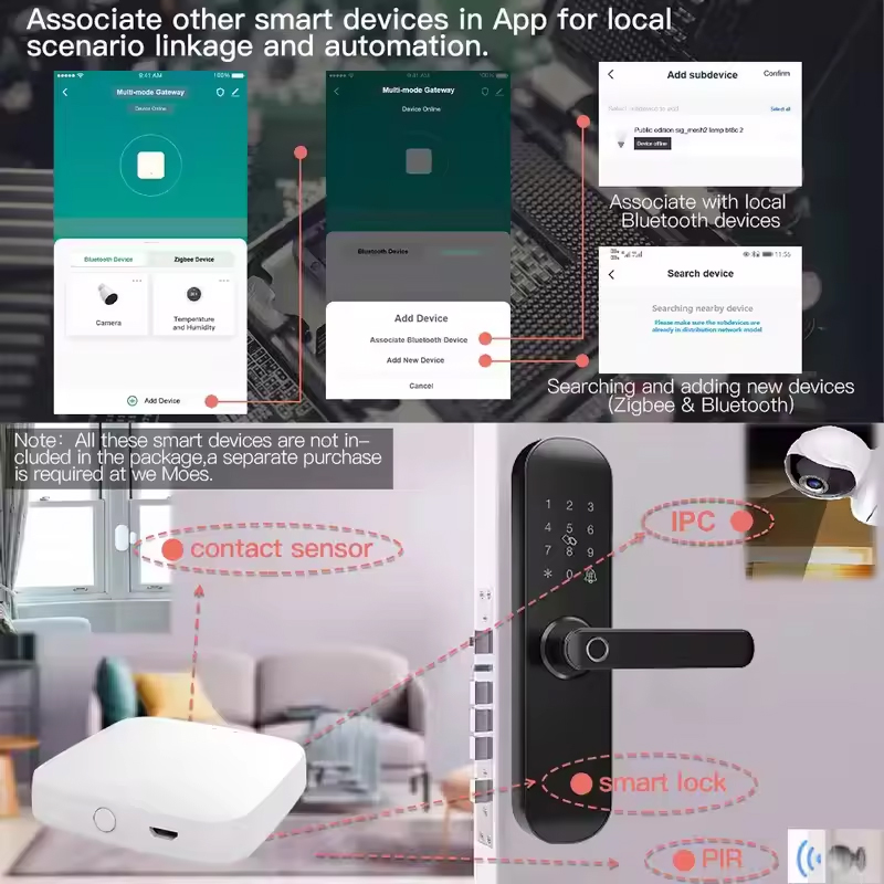 MOES Tuya ZigBee3.0 Smart Hub, - Smart Home Hub Matter avis et prix