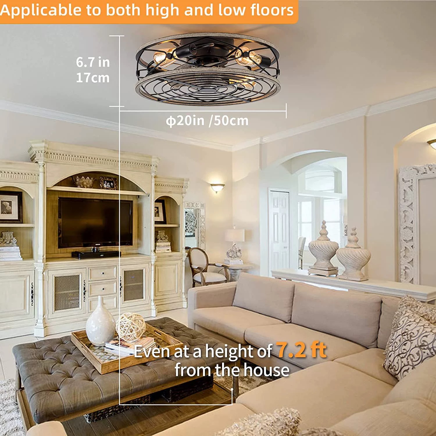 Smart Ceiling Fan Fans With Li - Smart Ceiling Fan avis et prix