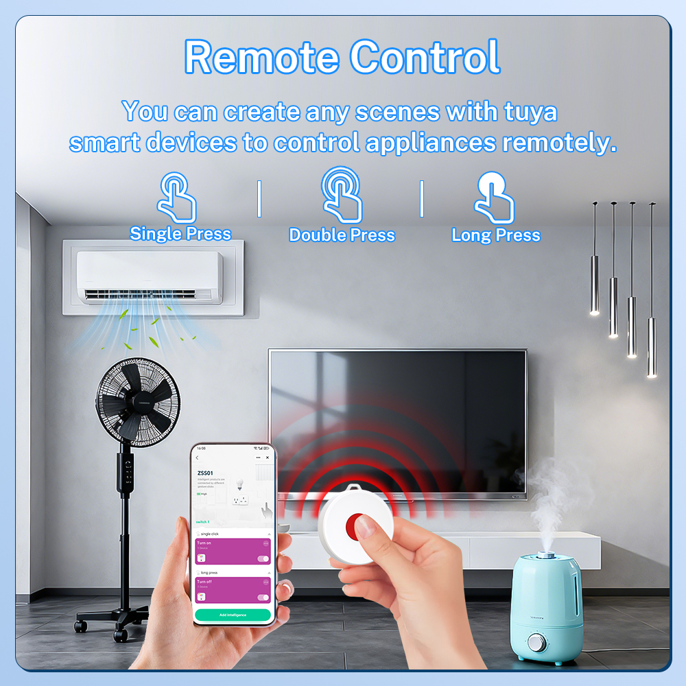 Tuya ZigBee Smart Button IP65  - Smart Home Remote Control avis et prix