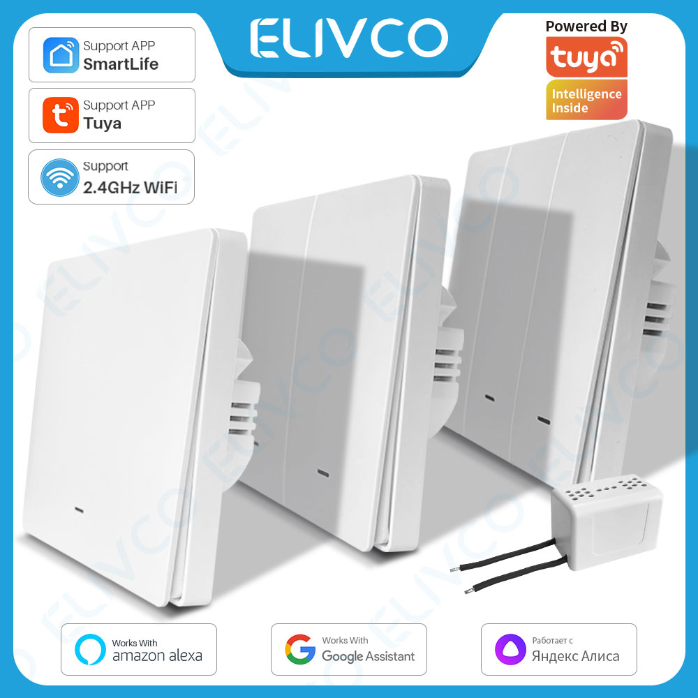 Tuya Wifi Smart Switch No Neut - Smart Home Remote Control avis et prix