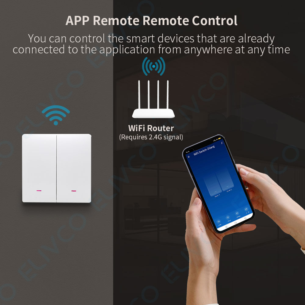 Tuya Wifi Smart Switch No Neut - Smart Home Remote Control avis et prix