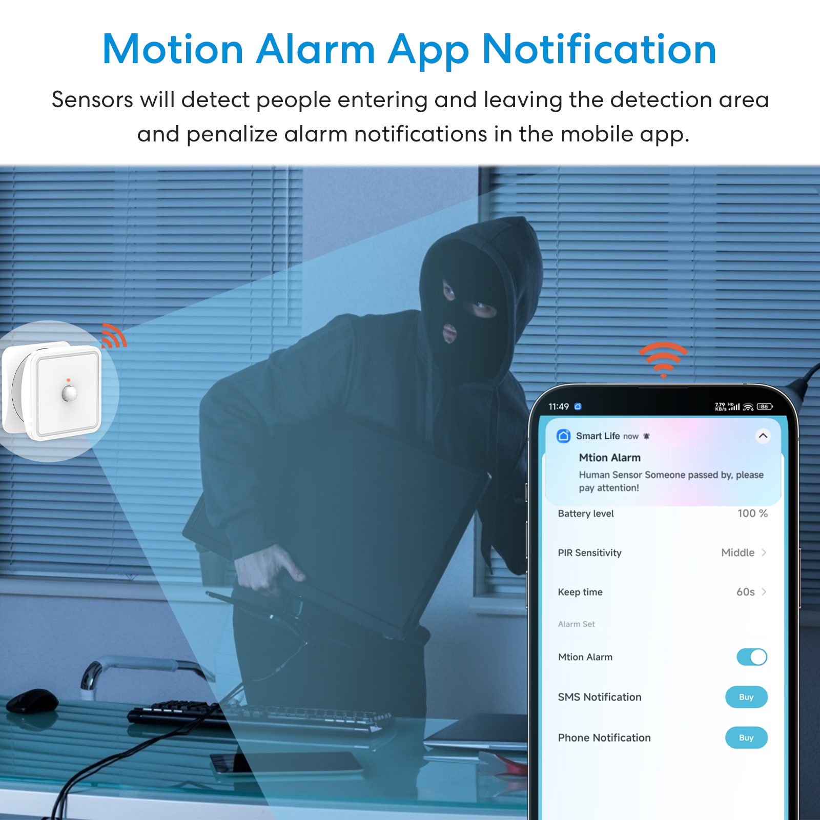 Tuya ZigBee Human Motion Senso - Smart Home Wiser avis et prix