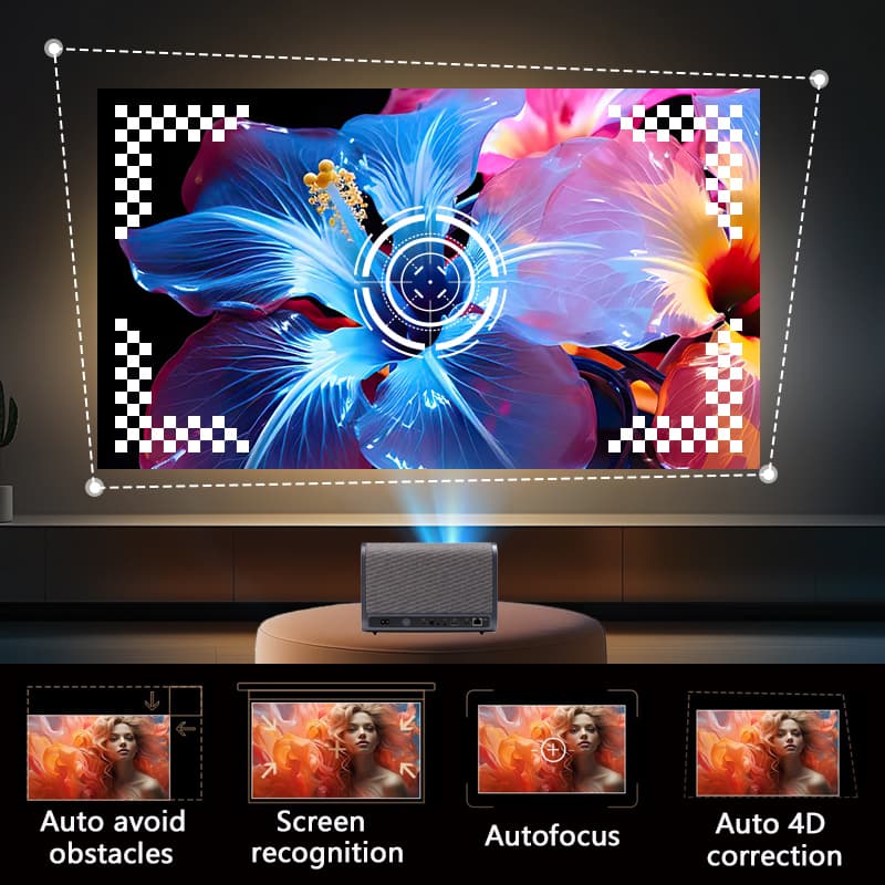 Huaweishi-J10 LED Projector, 1 - Smart Home X10 avis et prix