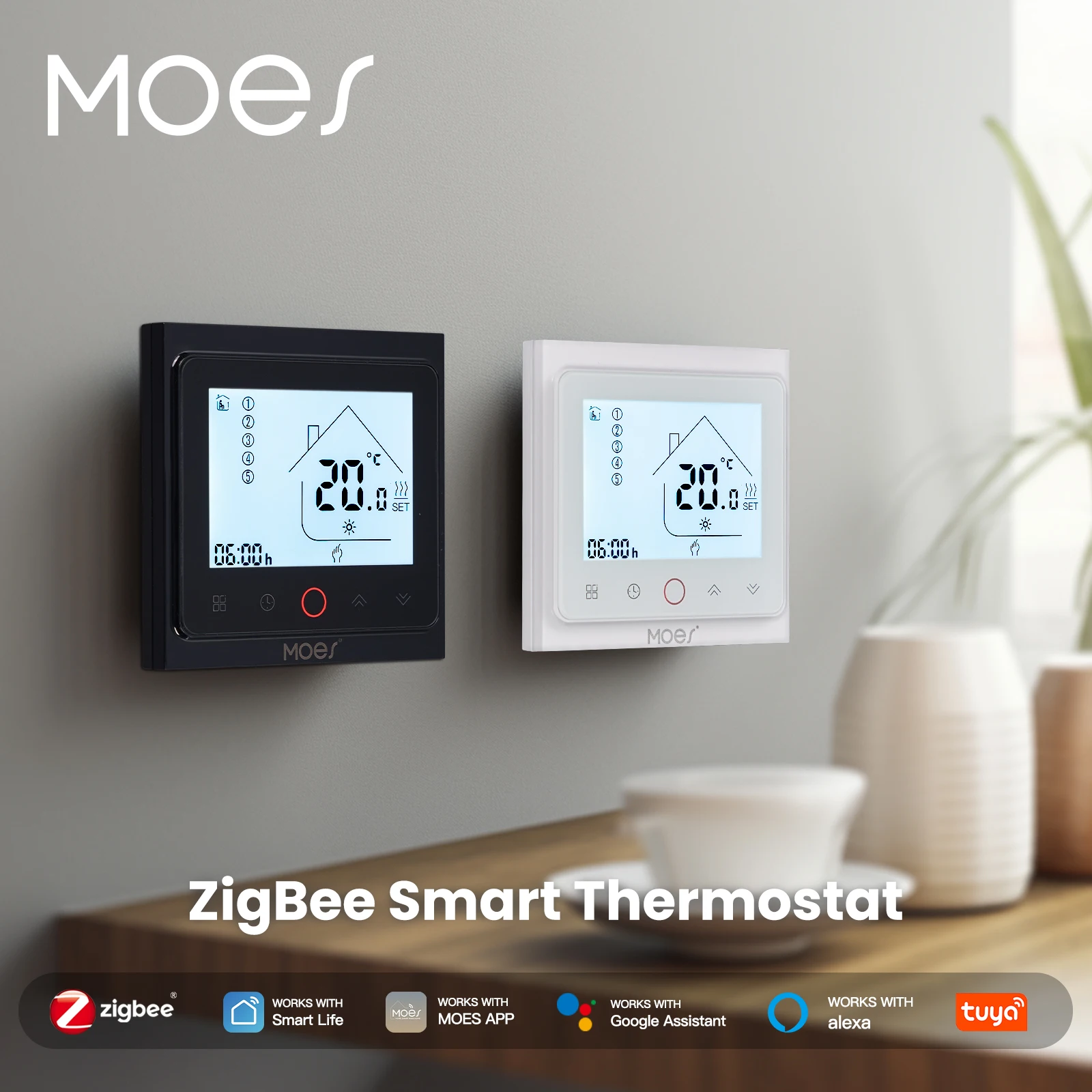 MOES Tuya ZigBee Smart Thermos - Smart Home Furniture avis et prix