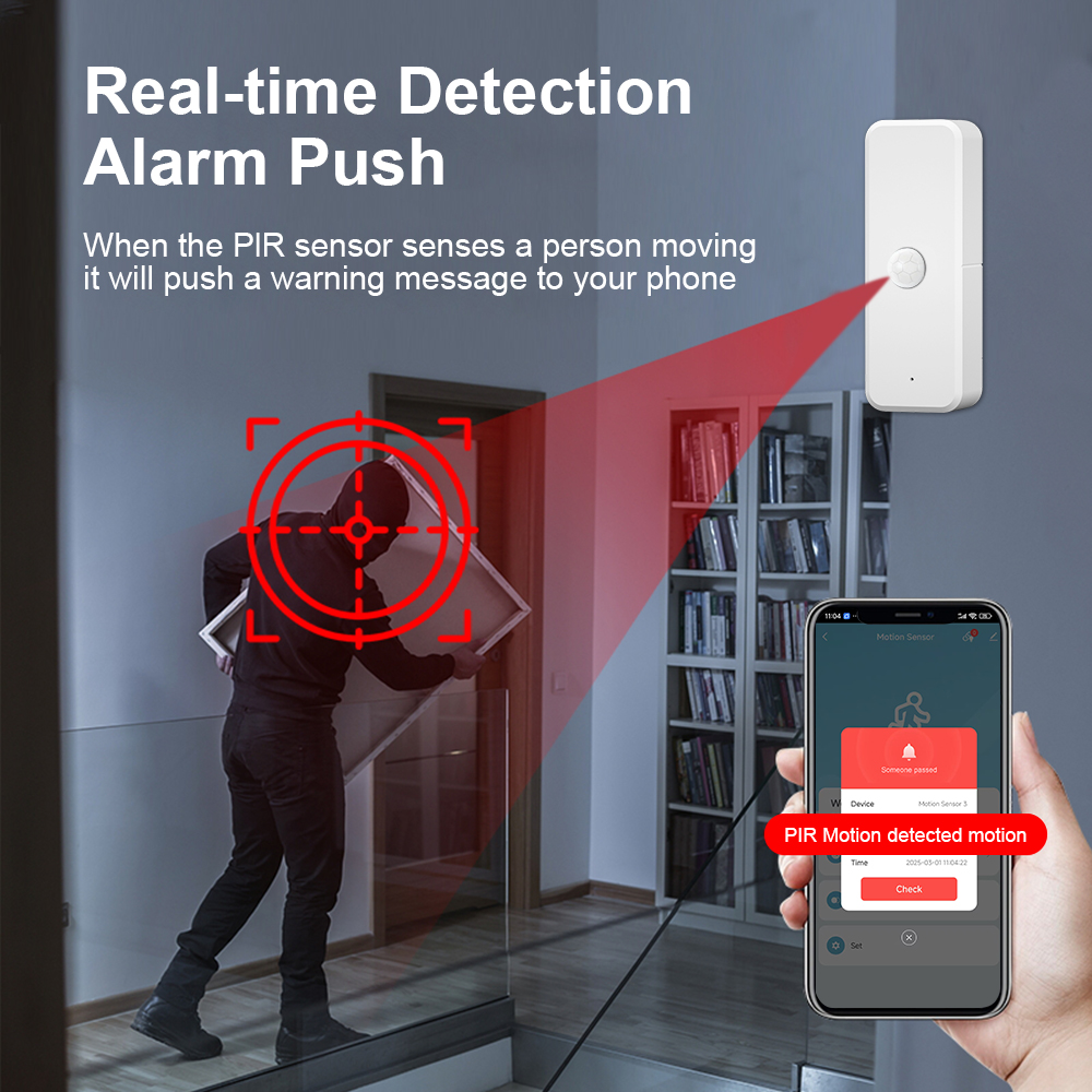 New Tuya WiFi PIR Motion Detec - Smart Home Security avis et prix