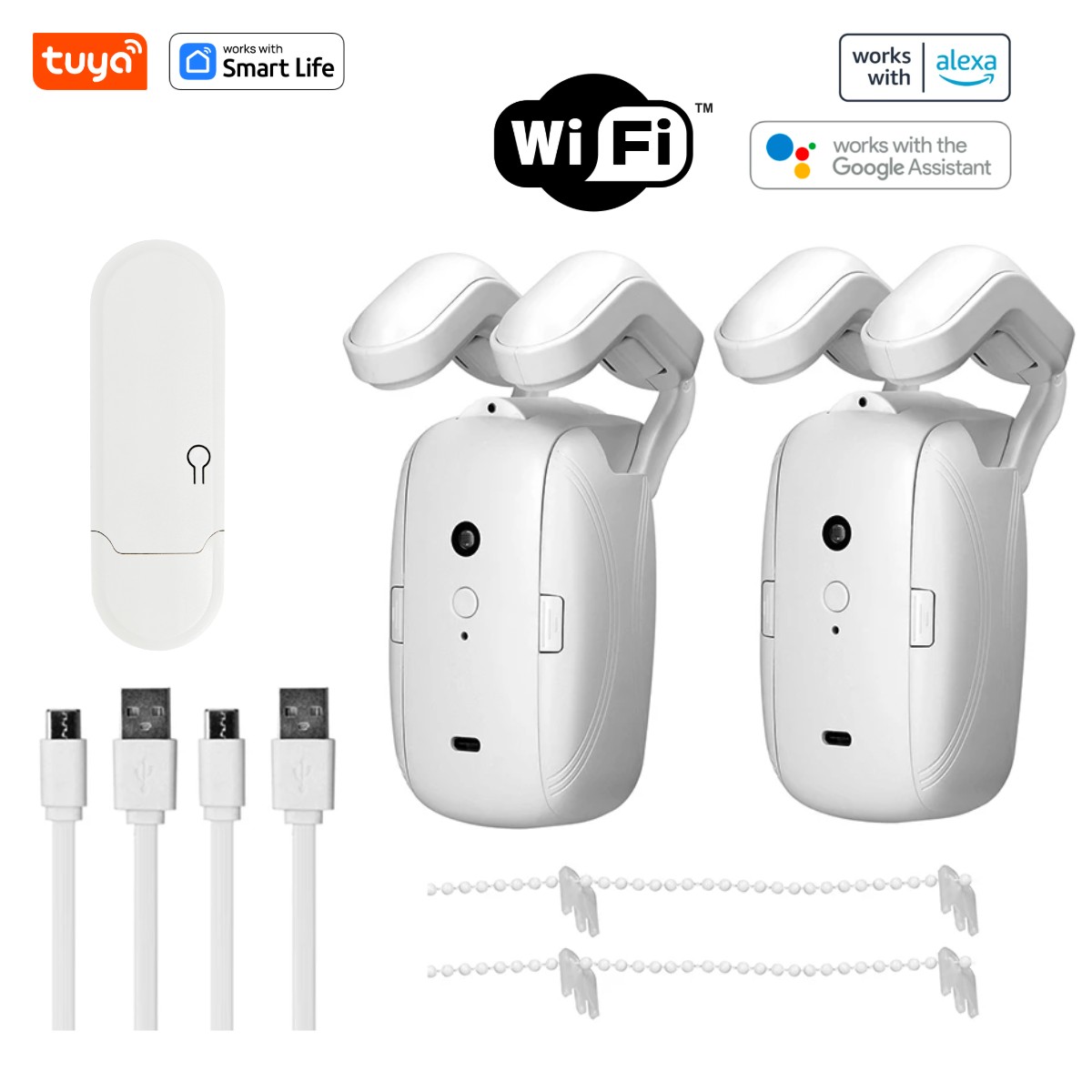 1/2PCS Tuya Smart WiFi Curtain - Smart Home Hub Matter avis et prix