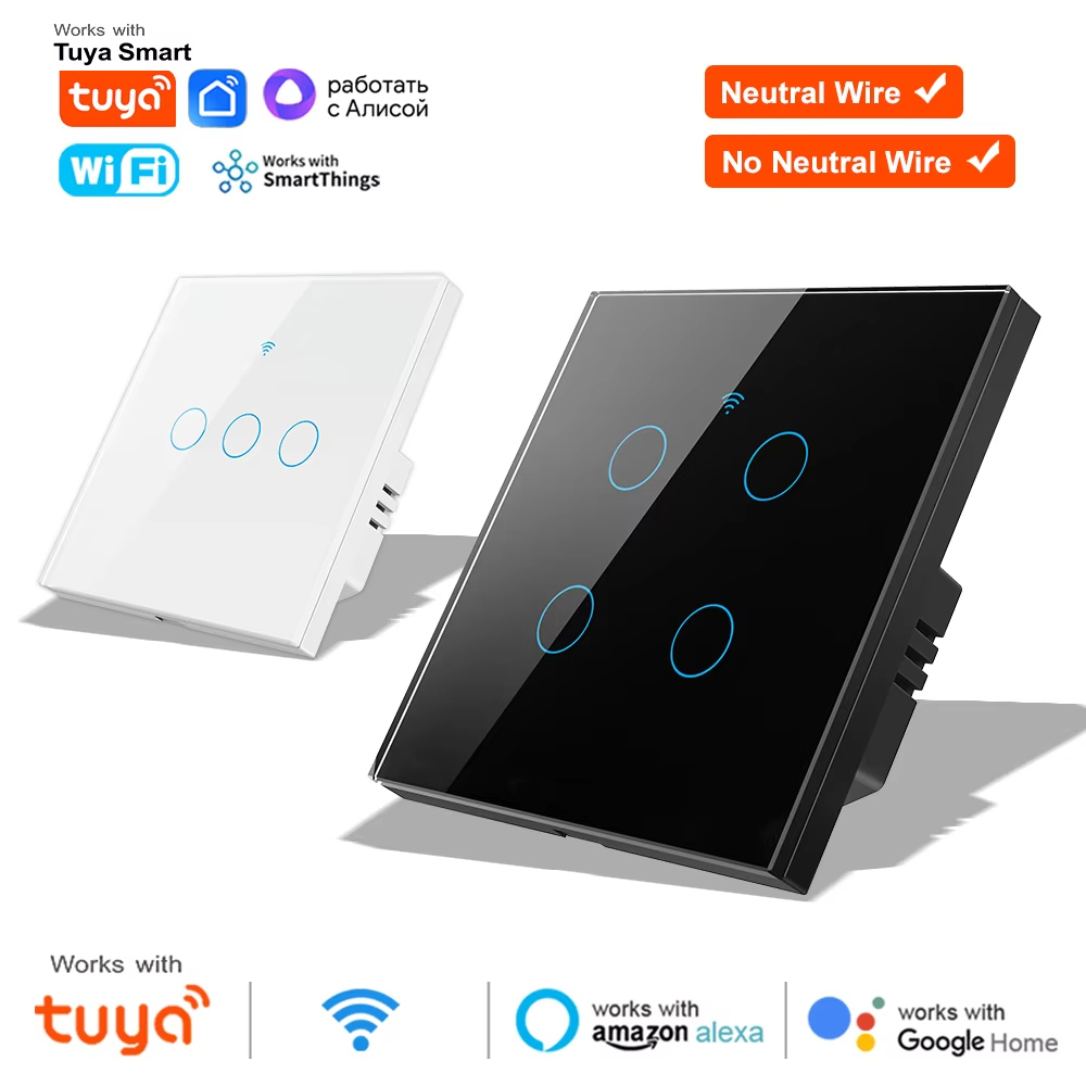1 2 3 4 Gang WiFi RF 433mhz To - Smart Home Button avis et prix