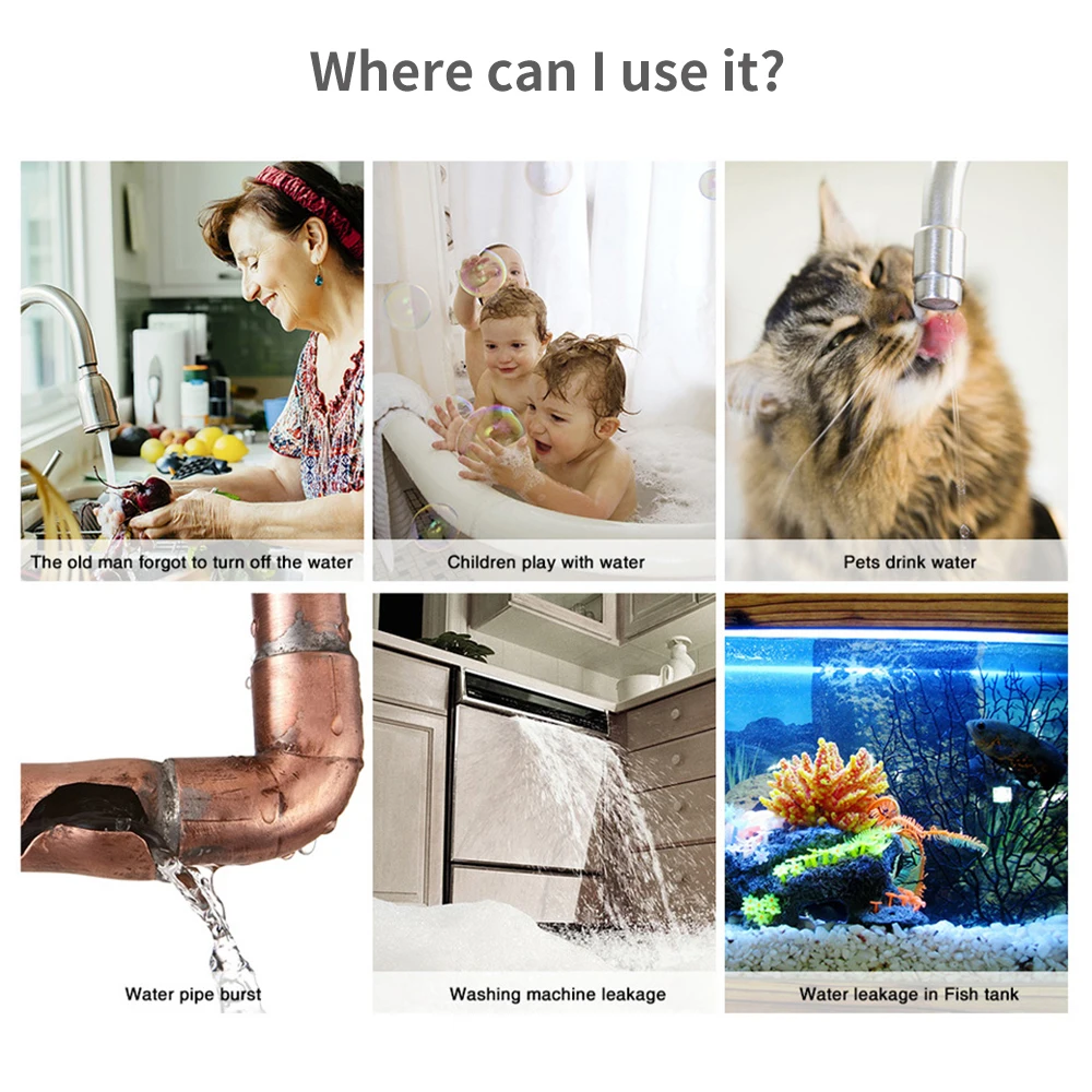 Tuya WiFi Zigbee Water Sensor  - Smart Home Web avis et prix