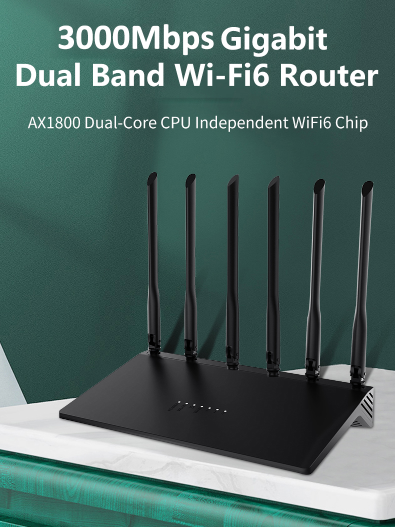 ZBT AX3000 WIFI 6 Router 3000M - Smart Home X10 avis et prix