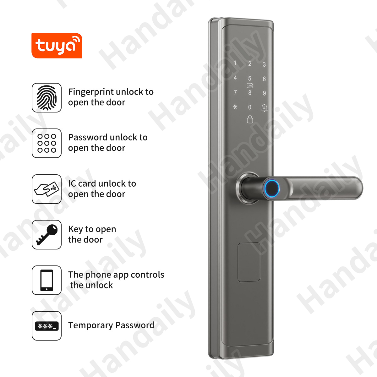 Tuya Wifi TTlock App Fingerpri - Smart Home Door Lock avis et prix