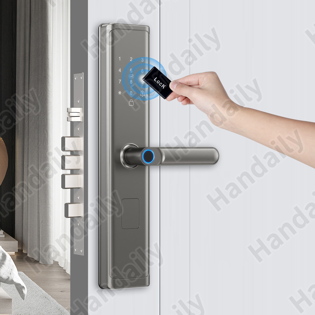 Tuya Wifi TTlock App Fingerpri - Smart Home Door Lock avis et prix