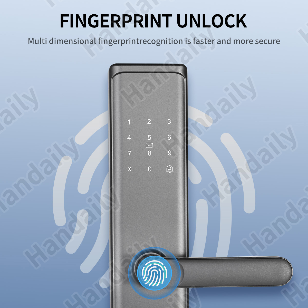 Tuya Wifi TTlock App Fingerpri - Smart Home Door Lock avis et prix