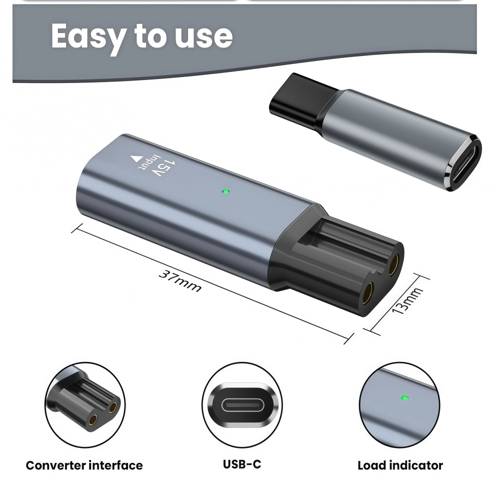 15V Type-C Shaver Adapter, Cha - Smart Home Philips avis et prix