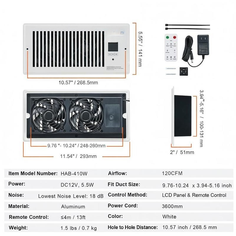 Ventilator Air Extractor 4” x  - Smart Home X10 avis et prix