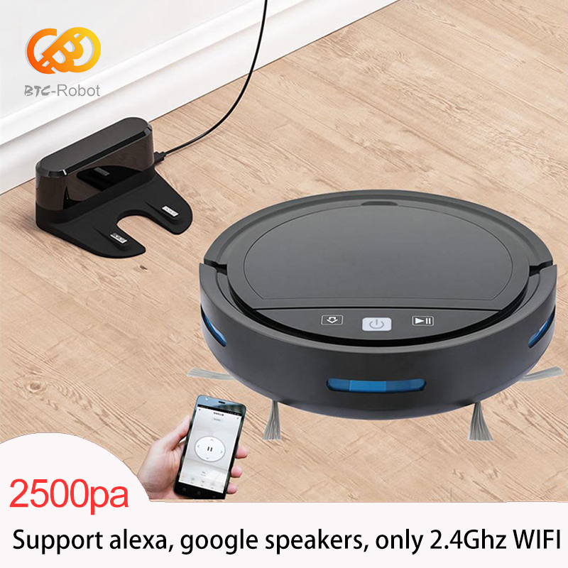 Robot Vacuum Cleaner 2500PA Sm - Smart Home Floor Plan avis et prix
