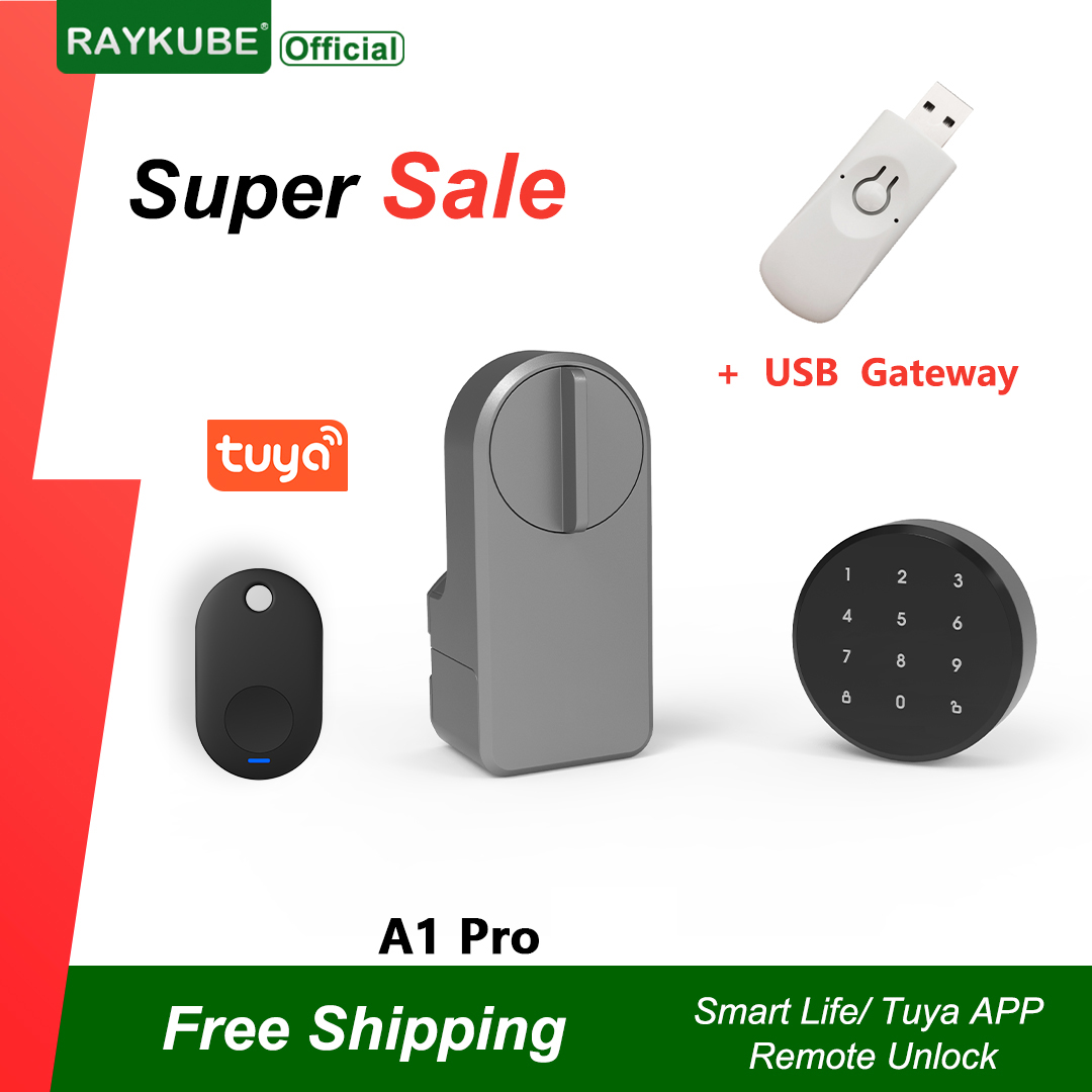 RAYKUBE A1 Pro Tuya BEL Smart  - Smart Home Door Lock avis et prix