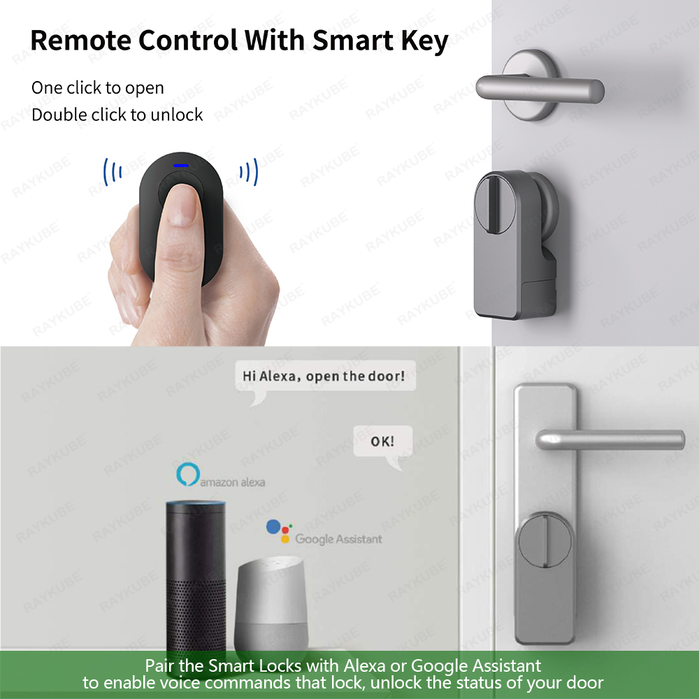 RAYKUBE A1 Pro Tuya BEL Smart  - Smart Home Door Lock avis et prix