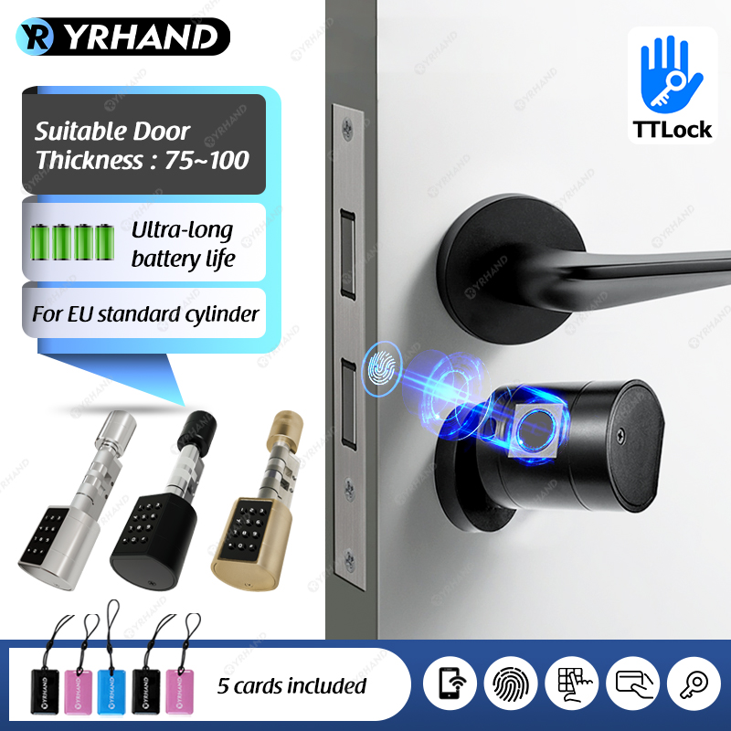 Smart Euro Cylindrical Door Lo - Smart Home Door Lock avis et prix