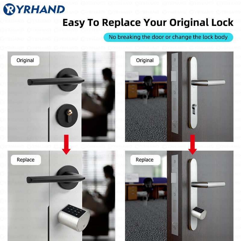 Smart Euro Cylindrical Door Lo - Smart Home Door Lock avis et prix