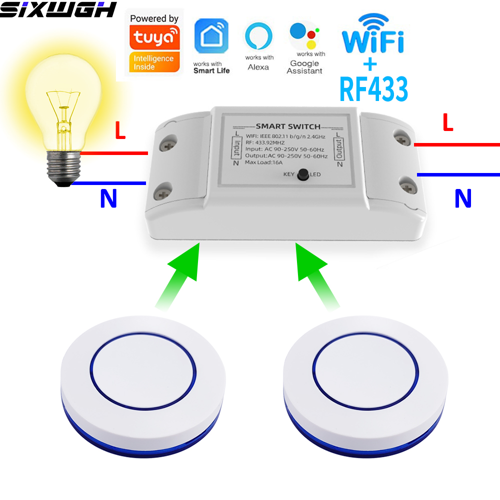 16A WiFi Tuya Smart Switch Wir - Smart Home Web avis et prix