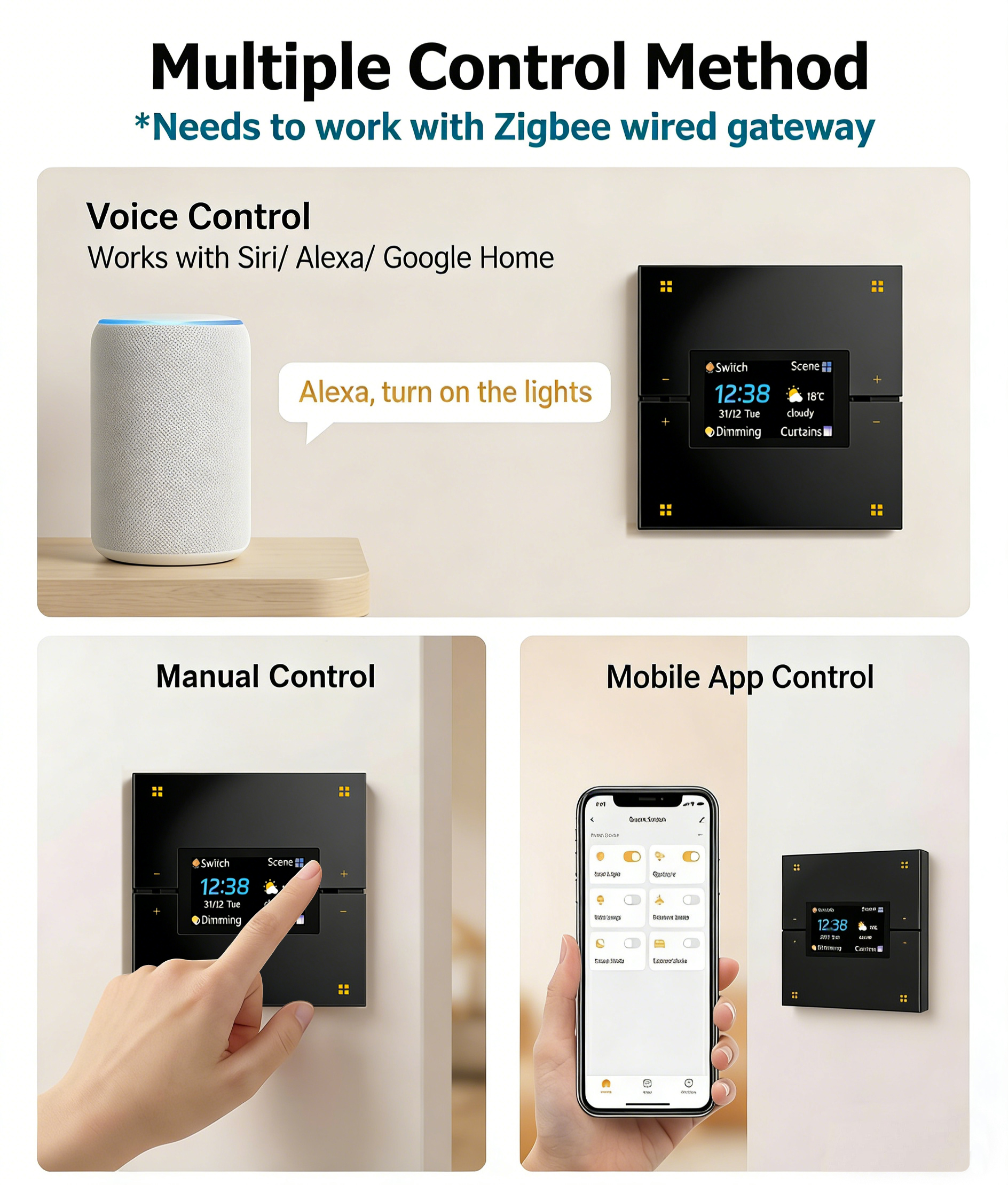 M9 Pro 8-Button UK Tuya Smart  - Smart Home Button avis et prix