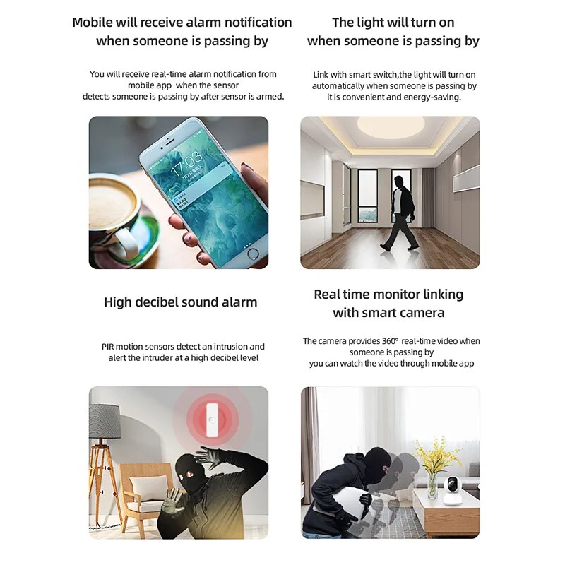 Tuya WiFi Zigbee PIR Motion Se - Smart Home Wiser avis et prix
