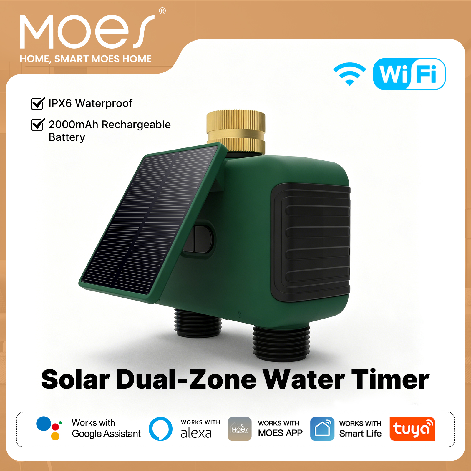 MOES Tuya WiFi Smart Solar Dua - Smart Home Web avis et prix