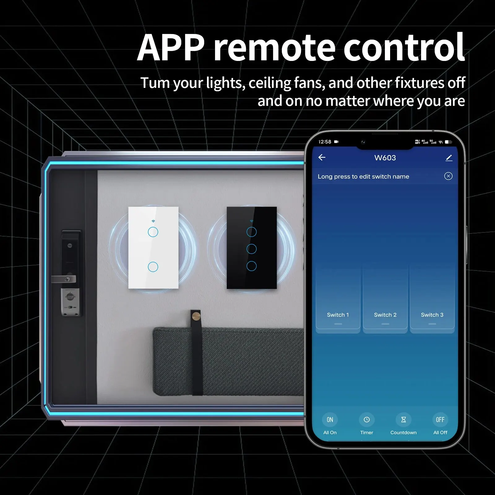 TNCE Tuya WiFi/Zigbee Smart Li - Smart Home Button avis et prix