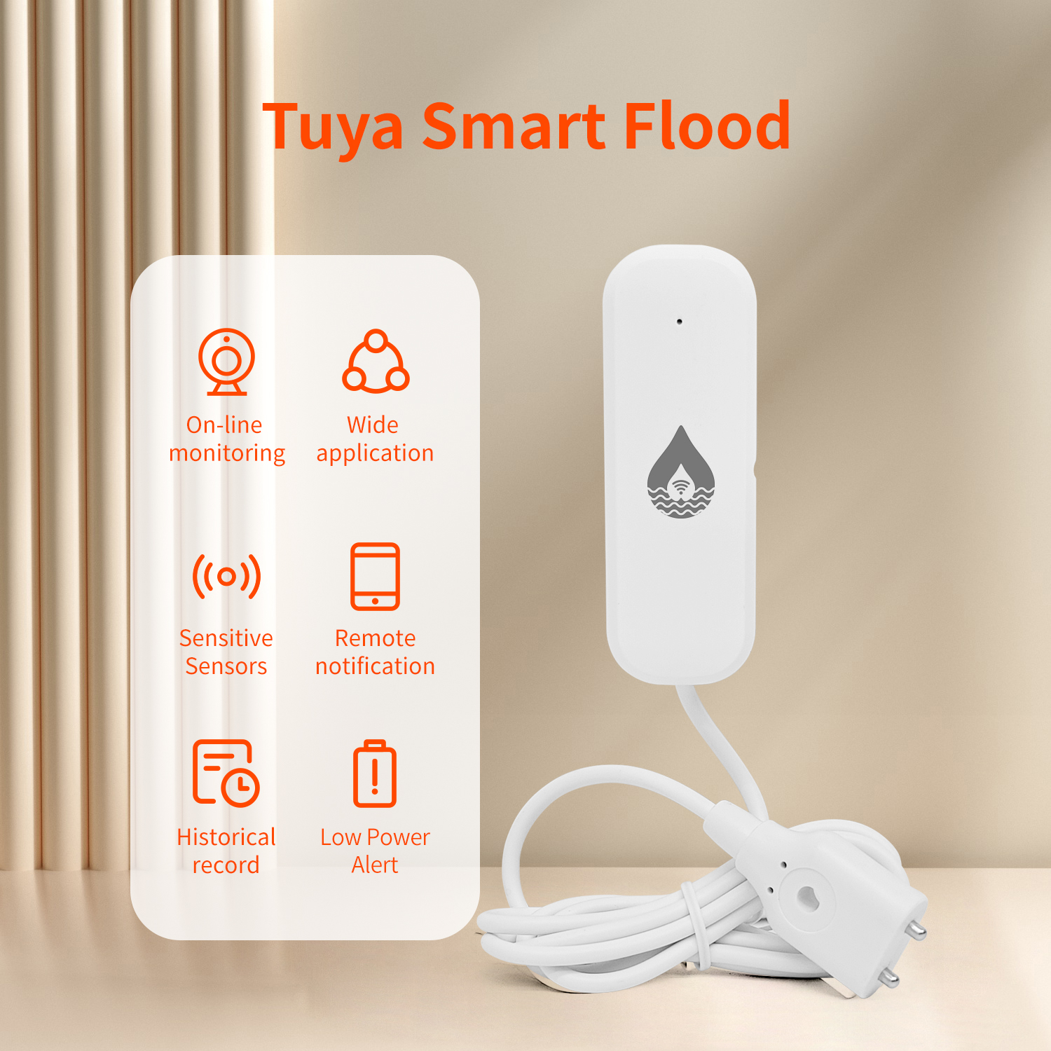 YFK Tuya WiFi Water Leakage Se - Smart Home Web avis et prix
