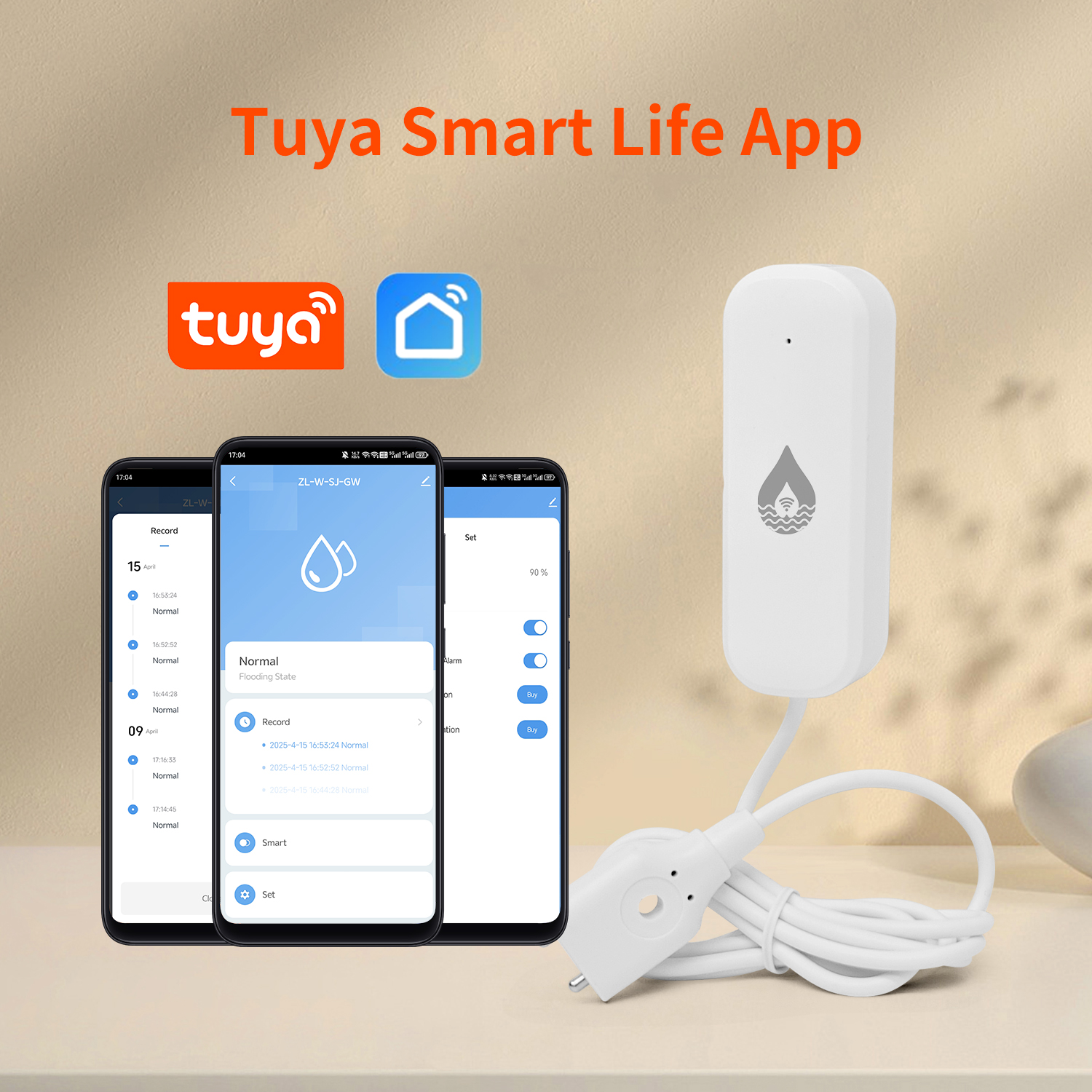 YFK Tuya WiFi Water Leakage Se - Smart Home Web avis et prix