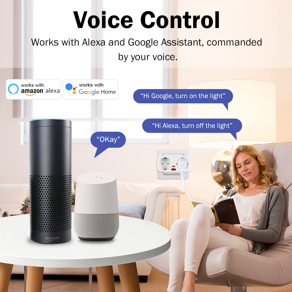 Tuya 16A WiFi Smart EU Plug PD - Smart Home Web avis et prix
