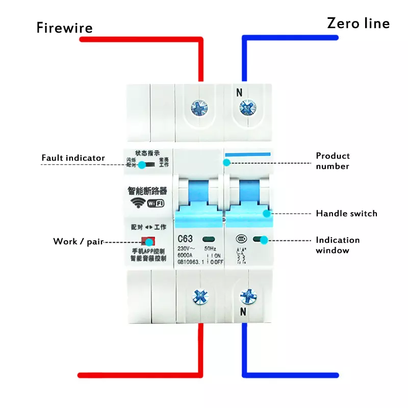 Smart 4-Pole Mini Circuit Brea - Smart Home Remote Control avis et prix